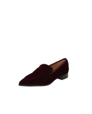 Il Borgo Firenze 9217 Mocassino donna in velluto Bordeaux