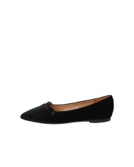 Il Borgo Firenze 5891 Ballerina slip-on con cinturino in velluto Nero Il Borgo Firenze 5891 Ballerina slip-on con cinturino in velluto Nero