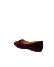 Il Borgo Firenze 5891 Ballerina slip-on con cinturino in velluto Bordeaux Il Borgo Firenze 5891 Ballerina slip-on con cinturino in velluto Bordeaux