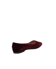 Il Borgo Firenze 5891 Ballerina slip-on con cinturino in velluto Bordeaux Il Borgo Firenze 5891 Ballerina slip-on con cinturino in velluto Bordeaux