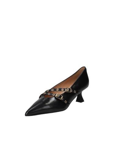 Il Borgo Firenze 15210 Décolleté con cinturini borchiati in pelle Nero Il Borgo Firenze 15210 Décolleté con cinturini borchiati in pelle Nero