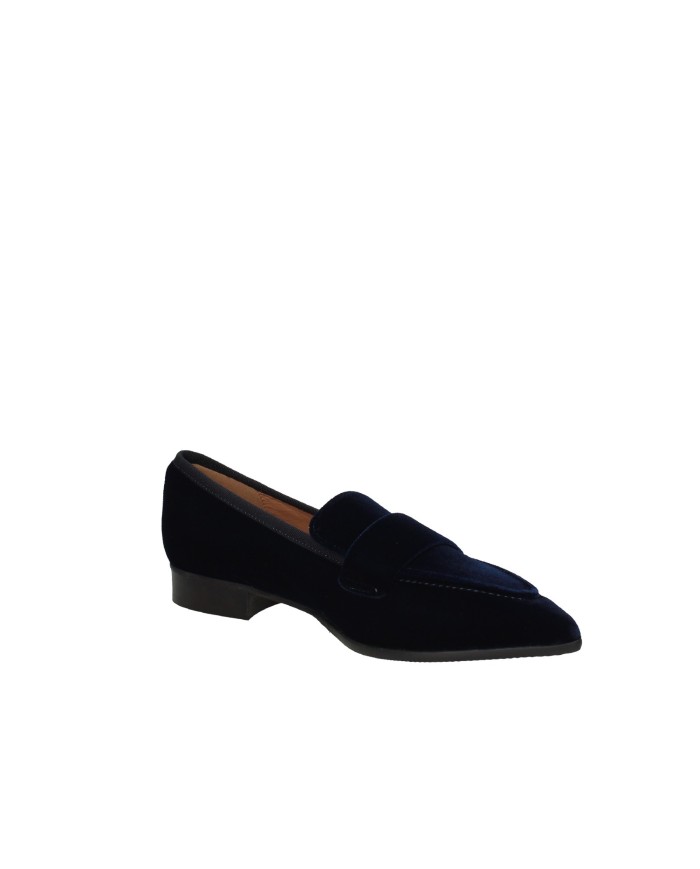 Il Borgo Firenze 9217 Mocassino donna in velluto Blu Il Borgo Firenze 9217 Mocassino donna in velluto Blu