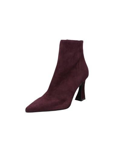 Albano 2903 Tronchetto alla caviglia con zip in camoscio Bordeaux Albano 2903 Tronchetto alla caviglia con zip in camoscio Bordeaux