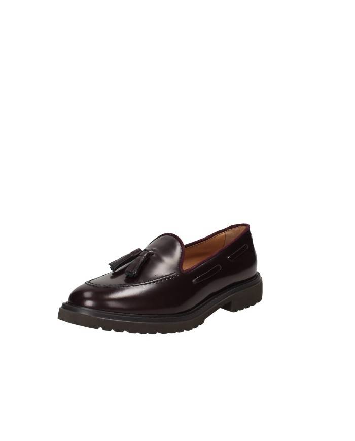 VSL 7822 Mocassino donna con nappe in pelle lucidata Bordeaux VSL 7822 Mocassino donna con nappe in pelle lucidata Bordeaux