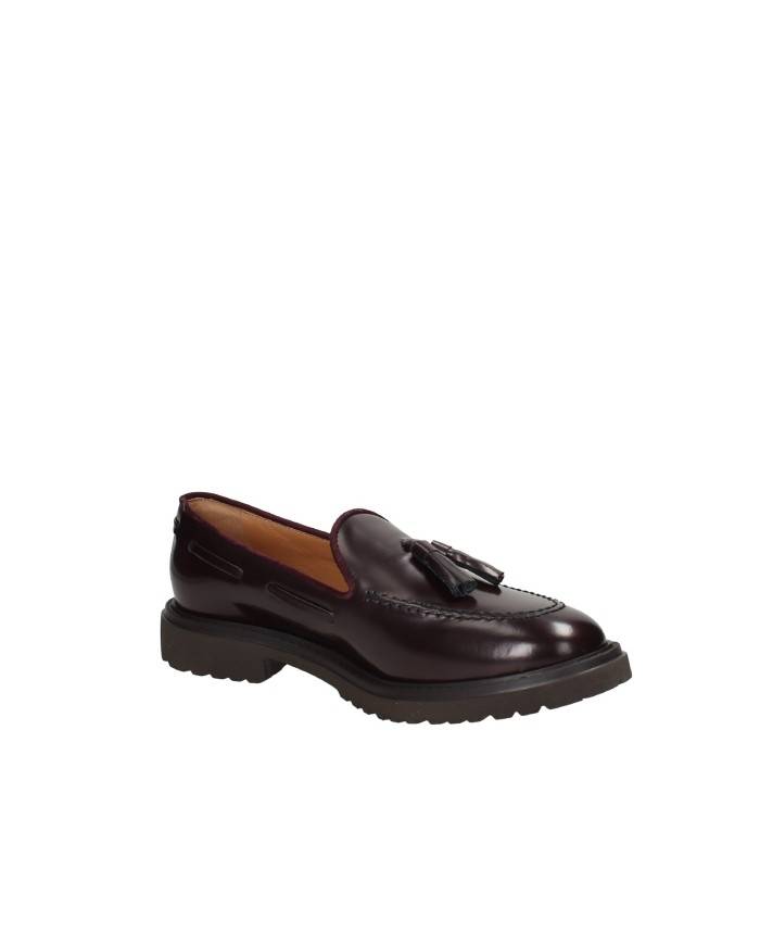 VSL 7822 Mocassino donna con nappe in pelle lucidata Bordeaux VSL 7822 Mocassino donna con nappe in pelle lucidata Bordeaux