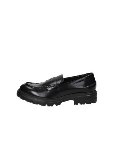 VSL 7858 Mocassino donna carrarmato in pelle lucidata Nero VSL 7858 Mocassino donna carrarmato in pelle lucidata Nero