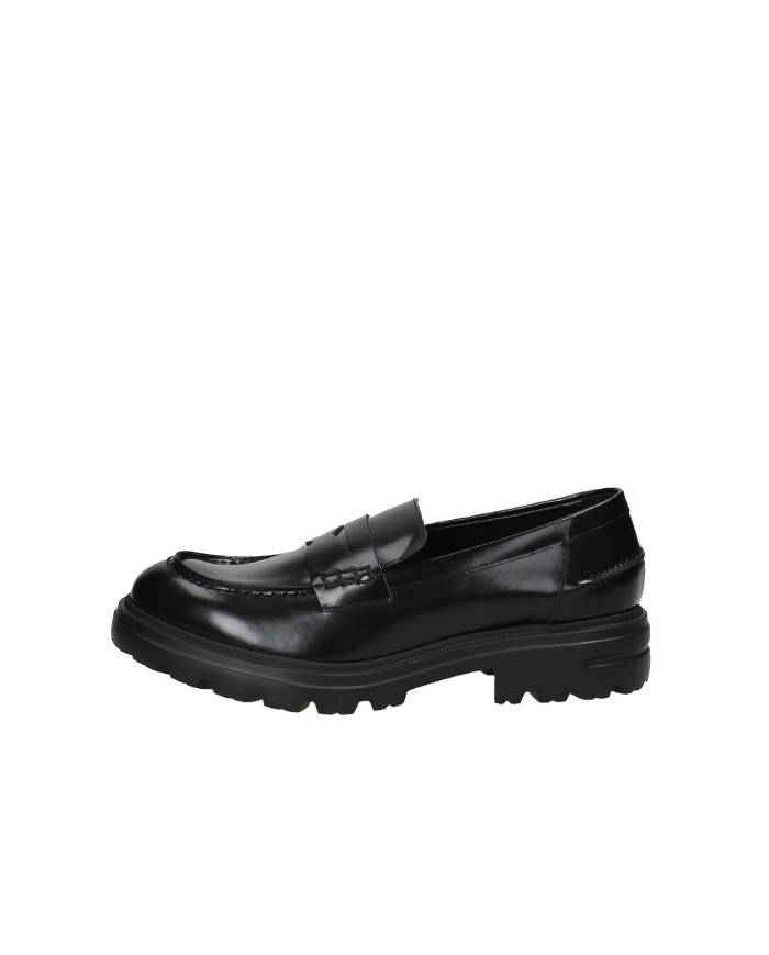 VSL 7858 Mocassino donna carrarmato in pelle lucidata Nero VSL 7858 Mocassino donna carrarmato in pelle lucidata Nero