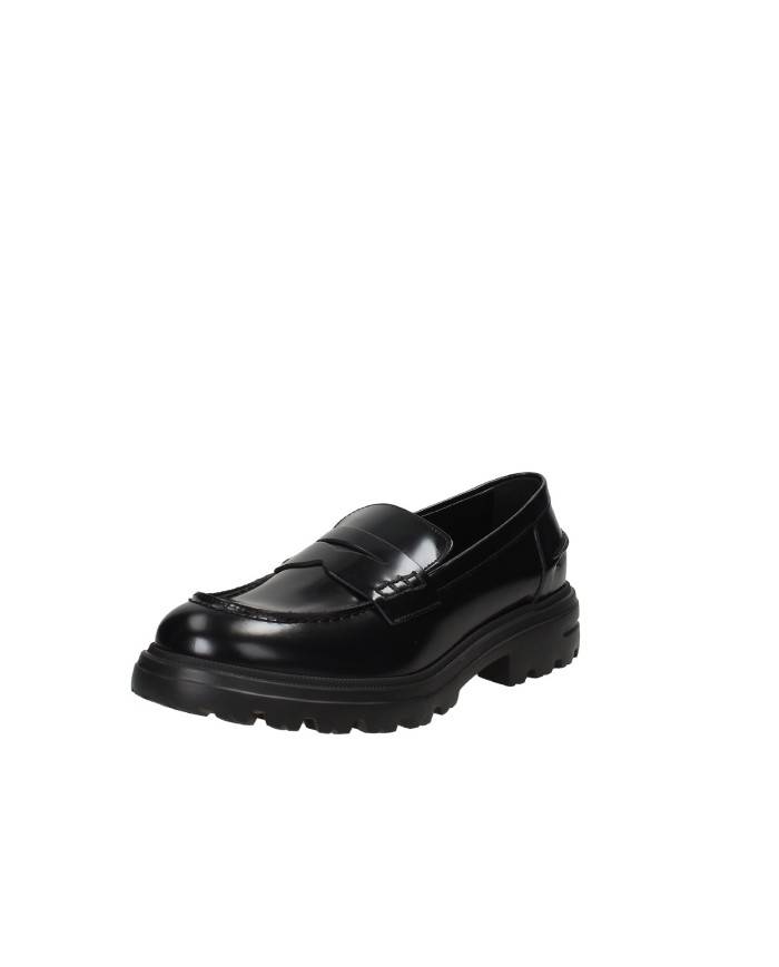 VSL 7858 Mocassino donna carrarmato in pelle lucidata Nero VSL 7858 Mocassino donna carrarmato in pelle lucidata Nero