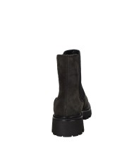 VSL 7019 Polacchino donna carrarmato in camoscio Grigio