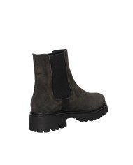 VSL 7019 Polacchino donna carrarmato in camoscio Grigio