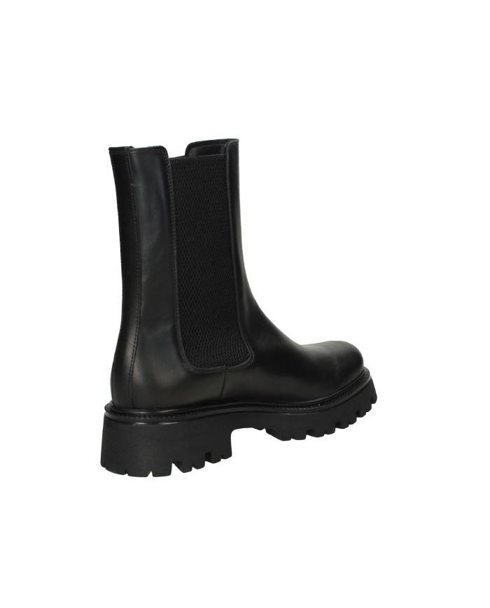VSL Tronchetto in pelle Nero 7128.Car50 Nuova Collezione Momenti