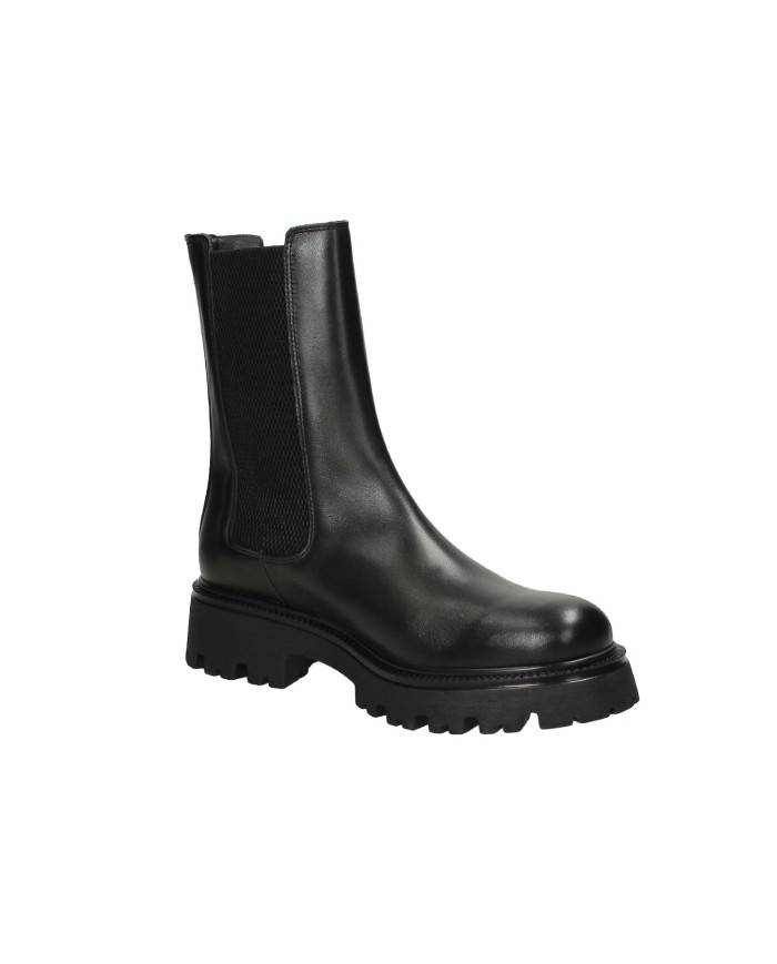 VSL Tronchetto in pelle Nero 7128.Car50 Nuova Collezione Momenti