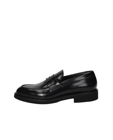Rossano Bisconti 820-03 Mocassino da uomo in pelle spazzolata Nero Rossano Bisconti 820-03 Mocassino da uomo in pelle spazzolata Nero