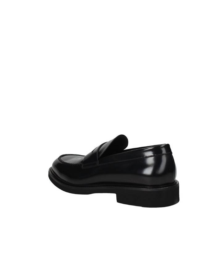 Rossano Bisconti 820-03 Mocassino da uomo in pelle spazzolata Nero Rossano Bisconti 820-03 Mocassino da uomo in pelle spazzolata Nero