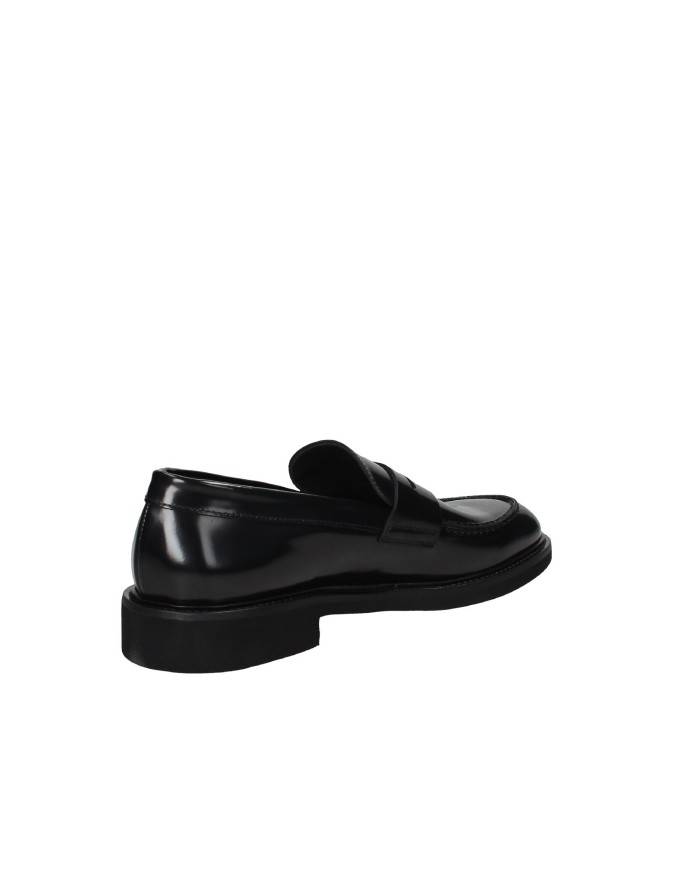 Rossano Bisconti 820-03 Mocassino da uomo in pelle spazzolata Nero Rossano Bisconti 820-03 Mocassino da uomo in pelle spazzolata Nero