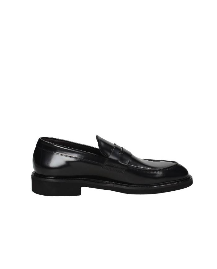 Rossano Bisconti 820-03 Mocassino da uomo in pelle spazzolata Nero Rossano Bisconti 820-03 Mocassino da uomo in pelle spazzolata Nero