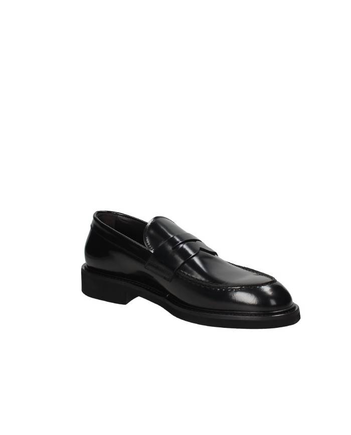 Rossano Bisconti 820-03 Mocassino da uomo in pelle spazzolata Nero Rossano Bisconti 820-03 Mocassino da uomo in pelle spazzolata Nero