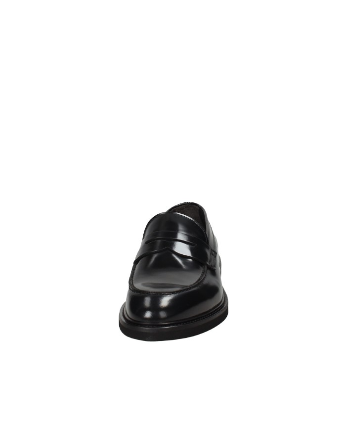 Rossano Bisconti 820-03 Mocassino da uomo in pelle spazzolata Nero Rossano Bisconti 820-03 Mocassino da uomo in pelle spazzolata Nero