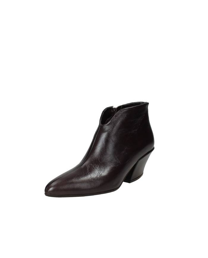 UAU c44 Stivaletto texano donna con zip in pelle Testa Moro UAU c44 Stivaletto texano donna con zip in pelle Testa Moro