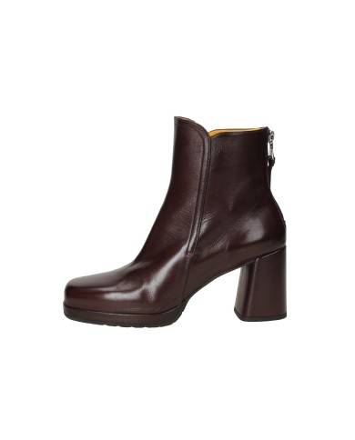 Mara Bini W232145 Tronchetto donna con zip in nappa Testa Moro Mara Bini W232145 Tronchetto donna con zip in nappa Testa Moro