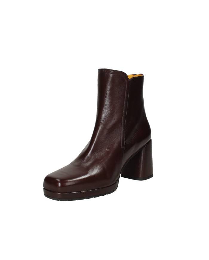 Mara Bini W232145 Tronchetto donna con zip in nappa Testa Moro Mara Bini W232145 Tronchetto donna con zip in nappa Testa Moro