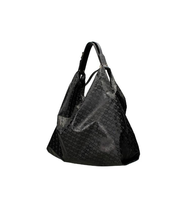 Gherardini gh1020 Borsa a spalla con pochette in tessuto softy Nero Gherardini gh1020 Borsa a spalla con pochette in tessuto softy Nero