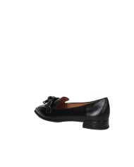 Il Borgo Firenze 8100 Mocassino donna con nappine in nappa Nero
