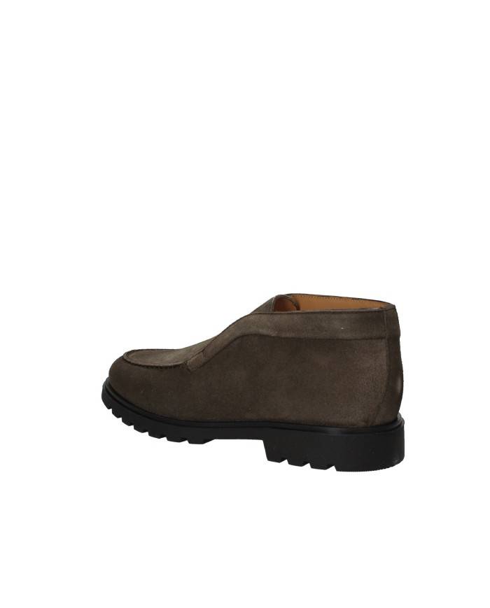 Rossano Bisconti 696-03 Polacchino uomo senza lacci in camoscio Taupe Rossano Bisconti 696-03 Polacchino uomo senza lacci in camoscio Taupe