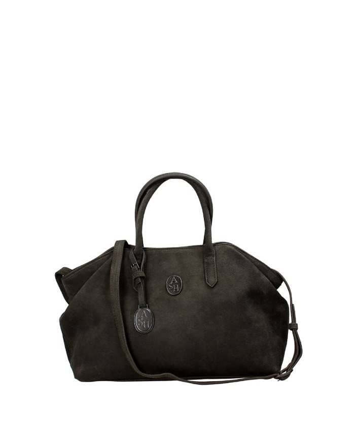 Ash Justine 05 Borsa a mano e a tracolla in camoscio Grigio Ash Justine 05 Borsa a mano e a tracolla in camoscio Grigio