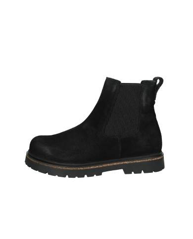 Birkenstock Highwood.1028138 Stivaletto Beatles da uomo con elastici in camoscio Nero Birkenstock Highwood.1028138 Stivaletto Beatles da uomo con elastici in camoscio Nero