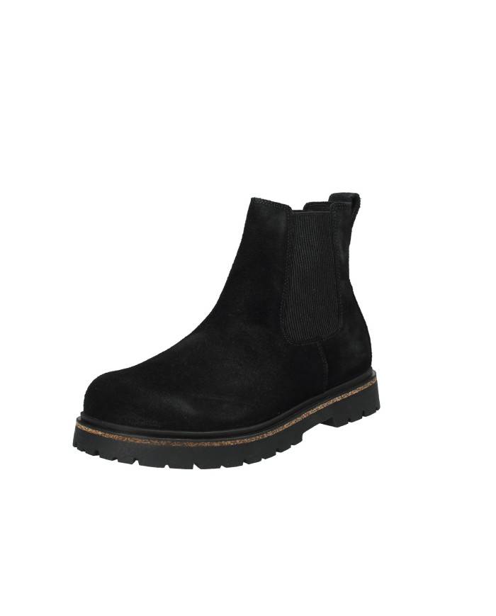 Birkenstock Highwood.1028138 Stivaletto Beatles da uomo con elastici in camoscio Nero Birkenstock Highwood.1028138 Stivaletto Beatles da uomo con elastici in camoscio Nero