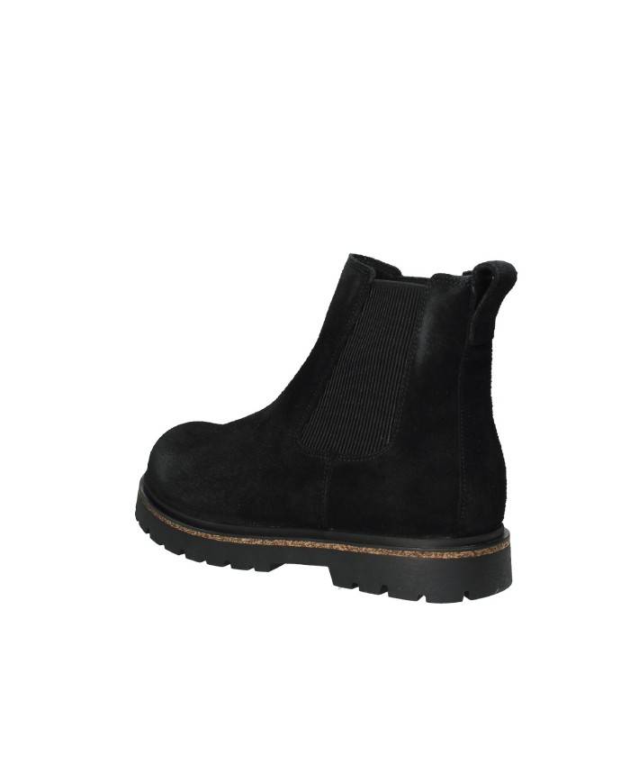 Birkenstock Highwood.1028138 Stivaletto Beatles da uomo con elastici in camoscio Nero Birkenstock Highwood.1028138 Stivaletto Beatles da uomo con elastici in camoscio Nero