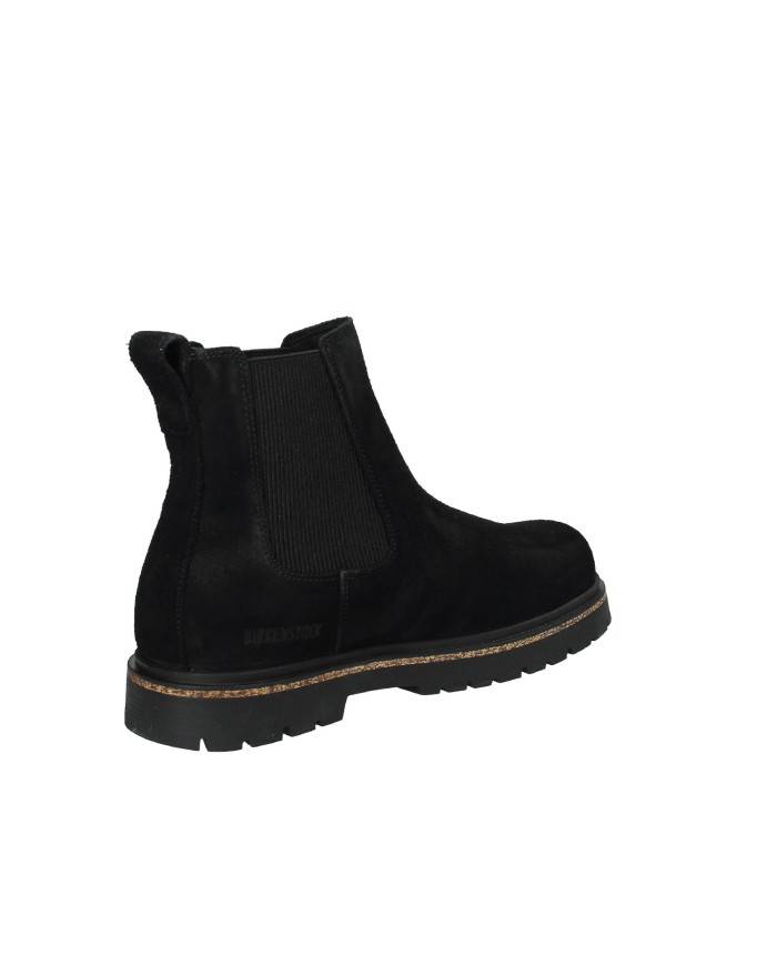 Birkenstock Highwood.1028138 Stivaletto Beatles da uomo con elastici in camoscio Nero Birkenstock Highwood.1028138 Stivaletto Beatles da uomo con elastici in camoscio Nero