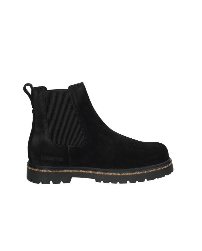 Birkenstock Highwood.1028138 Stivaletto Beatles da uomo con elastici in camoscio Nero Birkenstock Highwood.1028138 Stivaletto Beatles da uomo con elastici in camoscio Nero