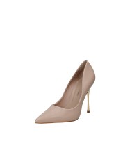 Carrano 143101 Decollété stiletto in pelle di vitello Nude