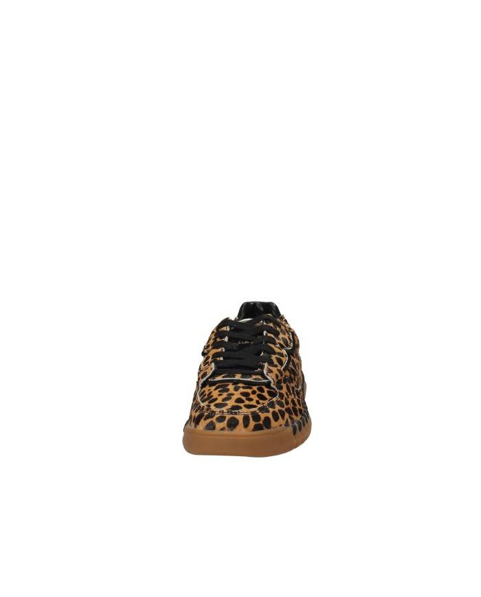 Colors of California tahoe09 Sneaker allacciata da donna in cavallino stampato Leopardo Colors of California tahoe09 Sneaker allacciata da donna in cavallino stampato Leopardo