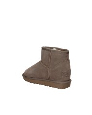 Colors of California ywed51 Stivaletto con zeppa interna in camoscio Taupe