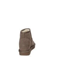 Colors of California ywed51 Stivaletto con zeppa interna in camoscio Taupe