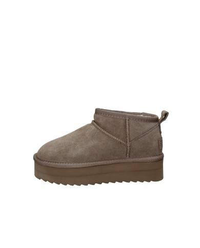 Colors of California ywpla01 Stivaletto platform da donna in camoscio Taupe Colors of California ywpla01 Stivaletto platform da donna in camoscio Taupe
