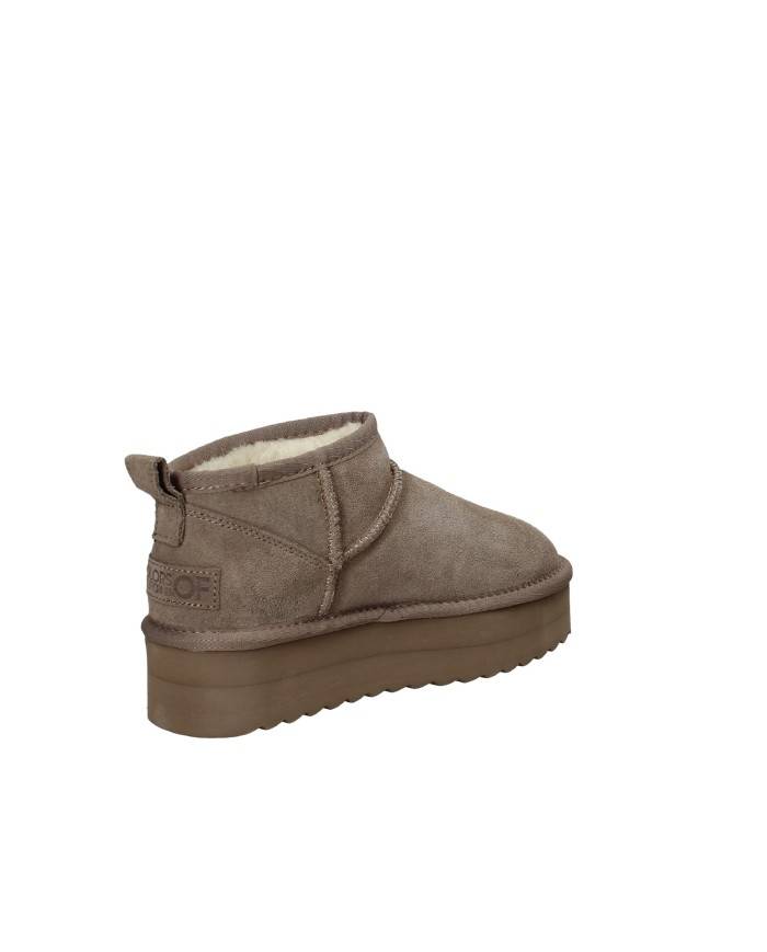 Colors of California ywpla01 Stivaletto platform da donna in camoscio Taupe Colors of California ywpla01 Stivaletto platform da donna in camoscio Taupe