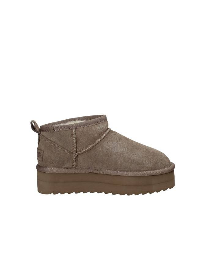 Colors of California ywpla01 Stivaletto platform da donna in camoscio Taupe Colors of California ywpla01 Stivaletto platform da donna in camoscio Taupe