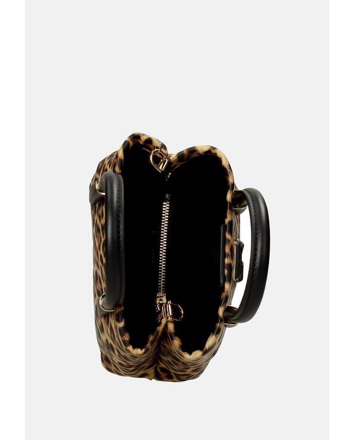 Ermanno Scervino 12402025 Borsa a mano e tracolla in ecopelle Leopardo