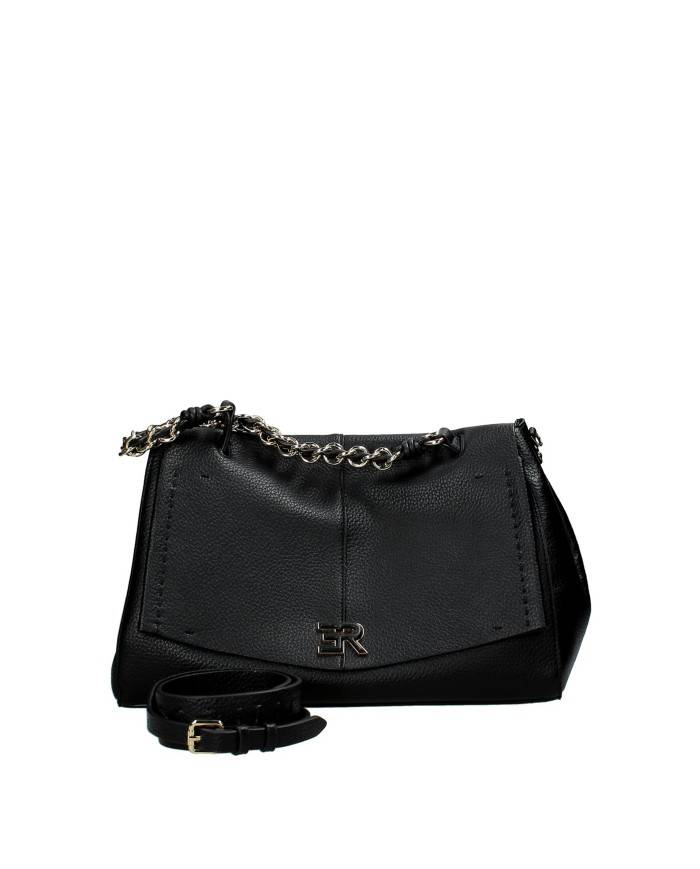 Ermanno Scervino 12402026 Borsa a mano e a tracolla in ecopelle Nero Ermanno Scervino 12402026 Borsa a mano e a tracolla in ecopelle Nero