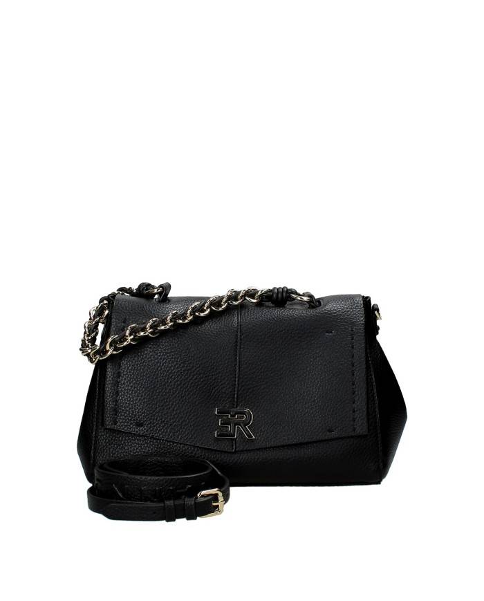 Ermanno Scervino 12402027 Borsa a mano e a tracolla in ecopelle Nero Ermanno Scervino 12402027 Borsa a mano e a tracolla in ecopelle Nero