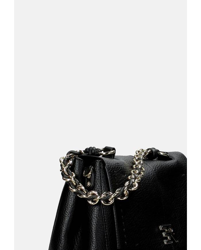 Ermanno Scervino 12402027 Borsa a mano e a tracolla in ecopelle Nero Ermanno Scervino 12402027 Borsa a mano e a tracolla in ecopelle Nero