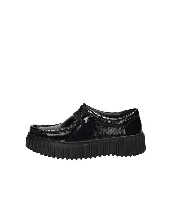 Clarks Torhill Bee.26179111 Derby Ingegnere donna in vernice Nero Clarks Torhill Bee.26179111 Derby Ingegnere donna in vernice Nero