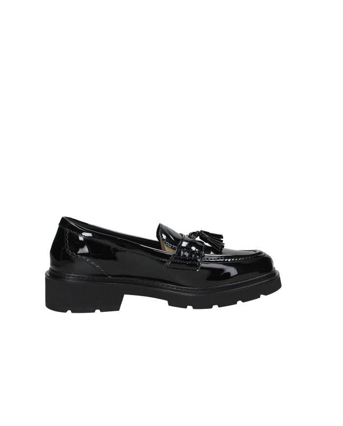 Clarks Lauryl Tassel.26184491 Mocassino carrarmato in vernice Nero Clarks Lauryl Tassel.26184491 Mocassino carrarmato in vernice Nero
