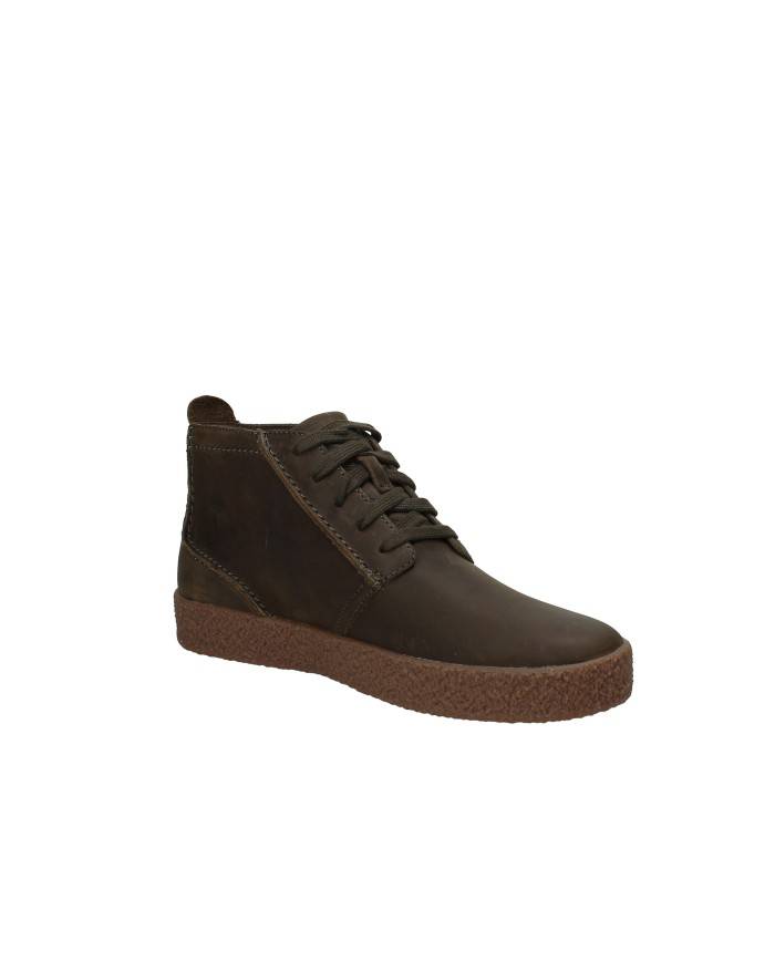 Clarks Streethill Mid.26183414 Polacchino allacciato da uomo in nabuk Kaki Clarks Streethill Mid.26183414 Polacchino allacciato da uomo in nabuk Kaki