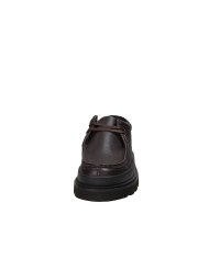 Clarks Badell Seam.26183271 Derby Ingegnere uomo in pelle Testa Moro