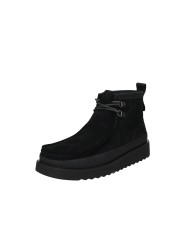 Clarks WallabeeFTR2Hi.26183461 Polacchino allacciato da uomo in pelle scamosciata Nero